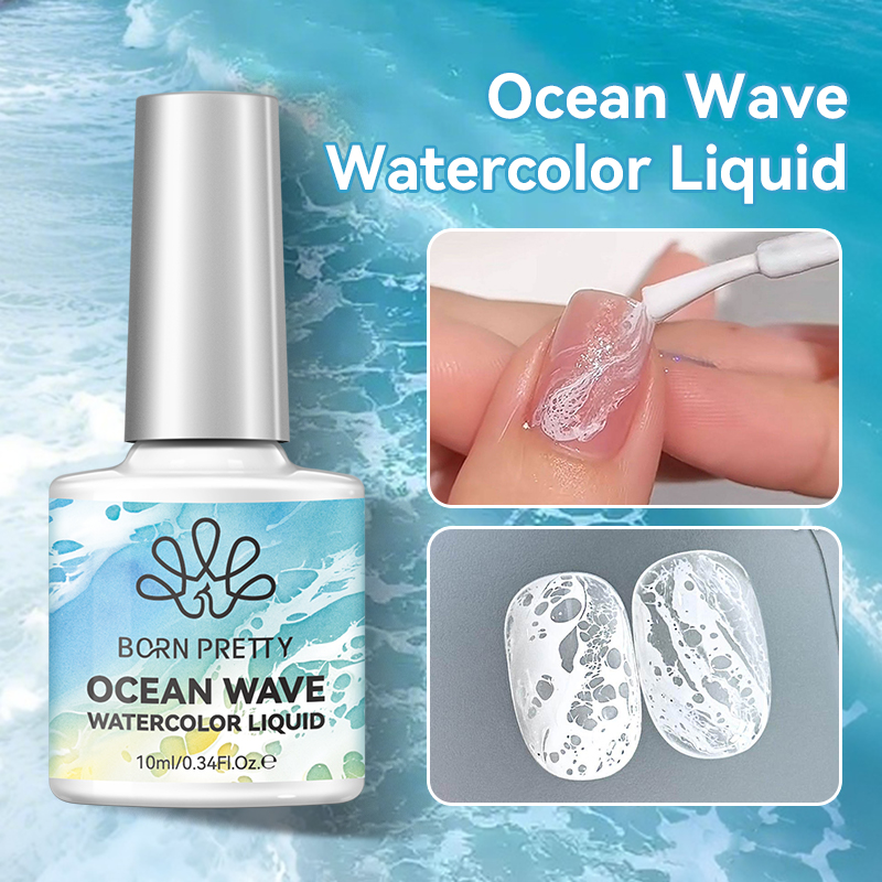 BORN PRETTY 10ml Bubble Ocean  - Resin Art Varnish recension och pris