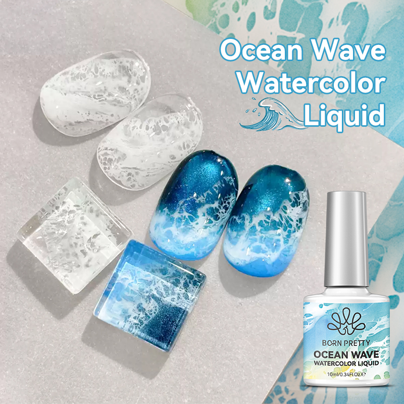 BORN PRETTY 10ml Bubble Ocean  - Resin Art Varnish recension och pris