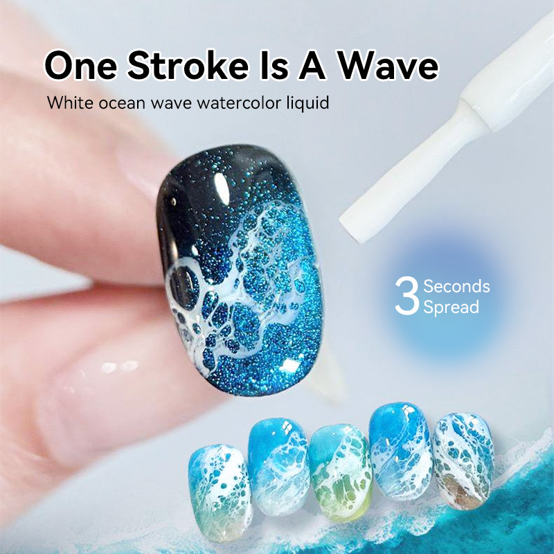BORN PRETTY 10ml Bubble Ocean  - Resin Art Varnish recension och pris