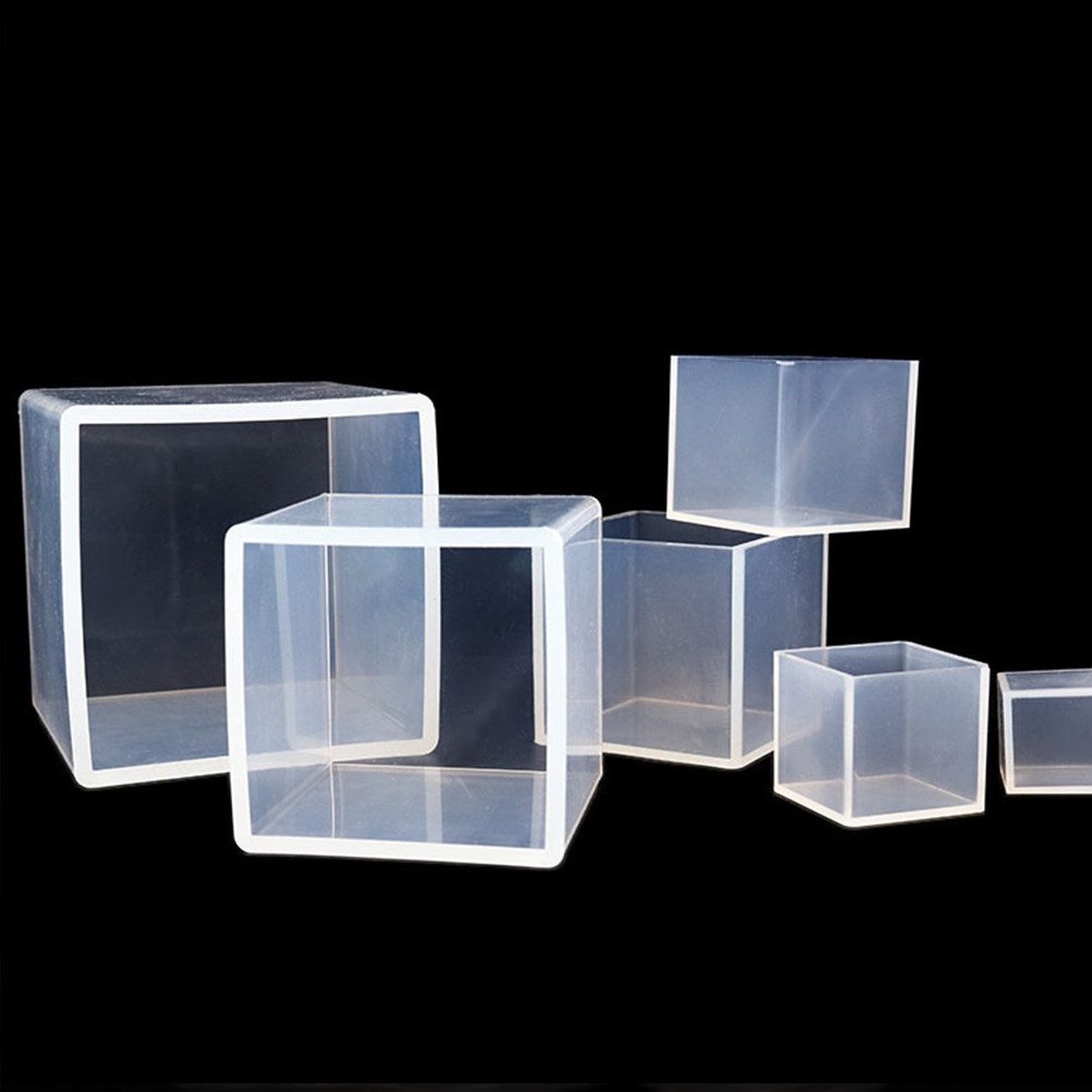 5Pcs DIY Cube Mold Silicone Sq - Resin Art Cube recension och pris