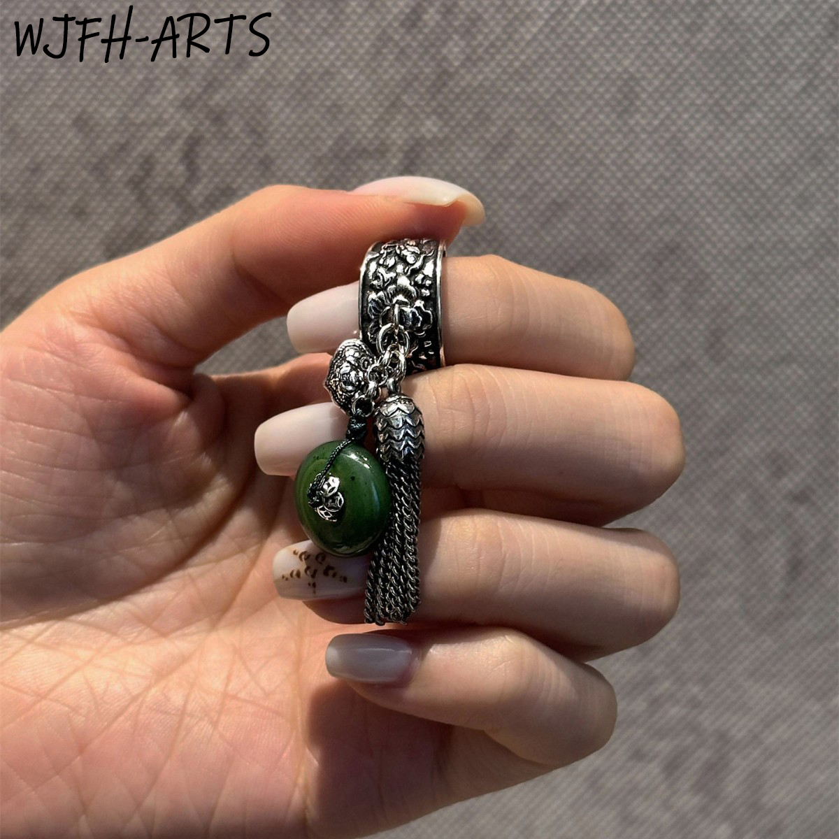 WJFH-ARTS New Chinese Style Vi - Resin Art Ring Design recension och pris
