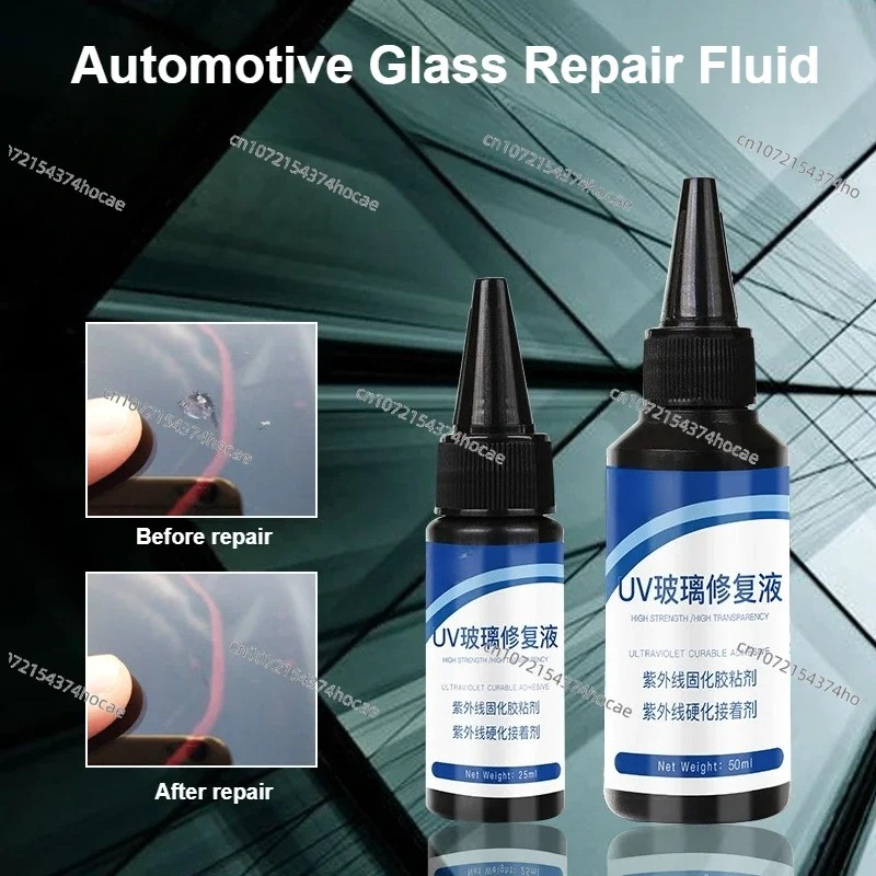 Car Windshield Repair Adhesive - Resin Art Uv Light recension och pris
