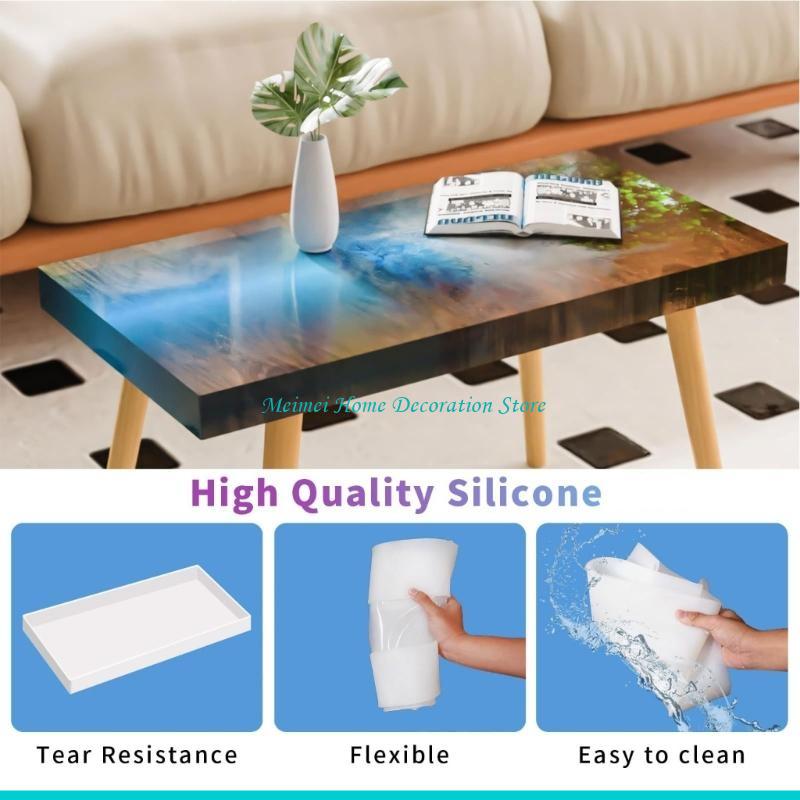 H7BF Large Silicone Mould for  - Resin Art Easy recension och pris