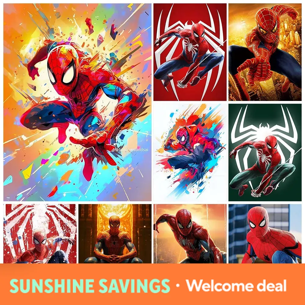 1pc frameless 5D DIY Marvel Su - Resin Art For Kids recension och pris