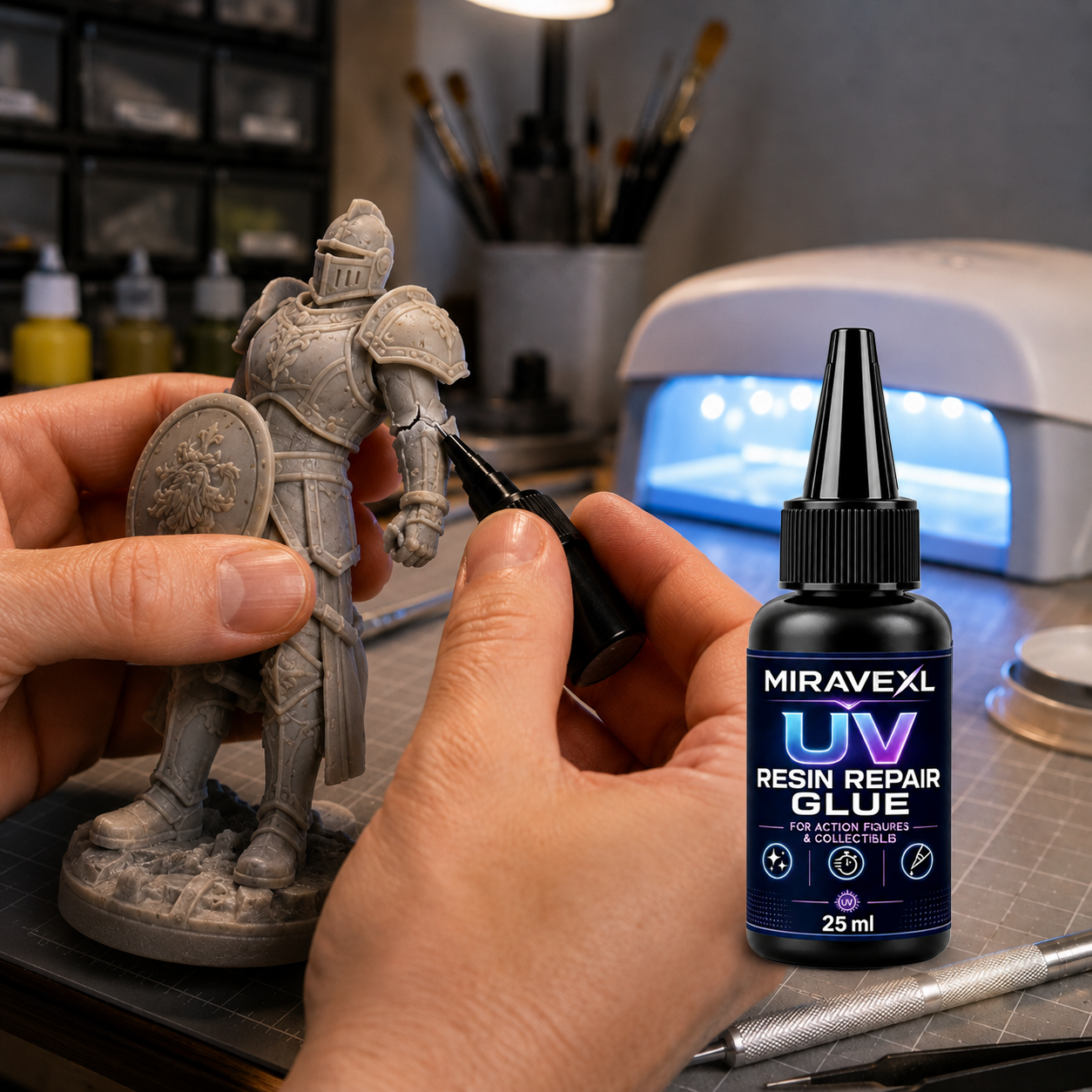 25g MIRAVEXL  UV Epoxy Resin G - Resin Art Uv Light recension och pris