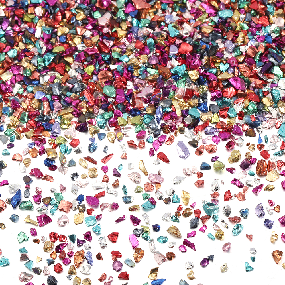 20g Crushed Glass Stones 26 Co - Resin Art Uv Light recension och pris