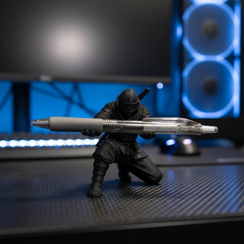 Knight Pen Holder Resin Mediev - Resin Art Pen recension och pris