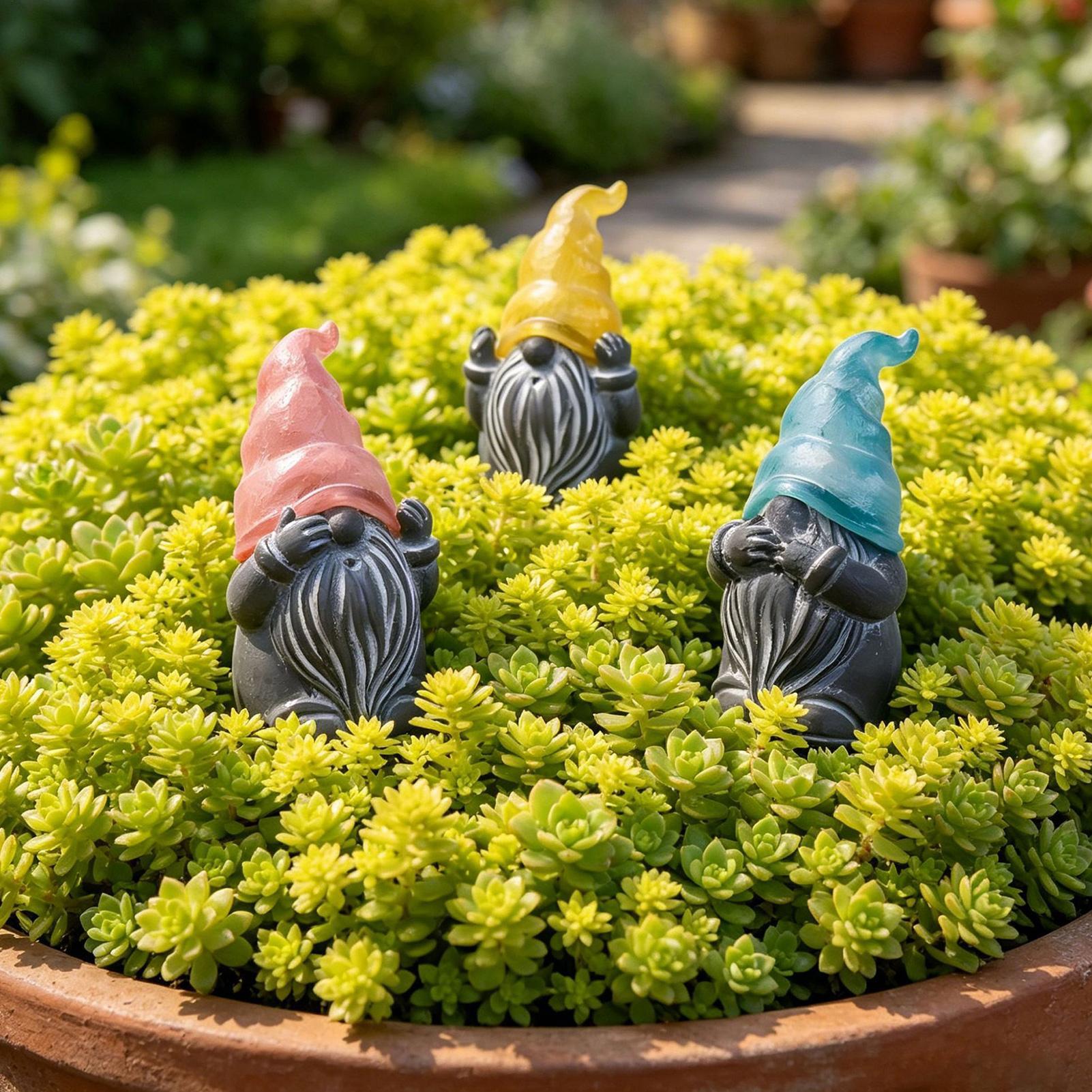 Decorative Garden Stakes 3-Pie - Resin Art Flowers recension och pris