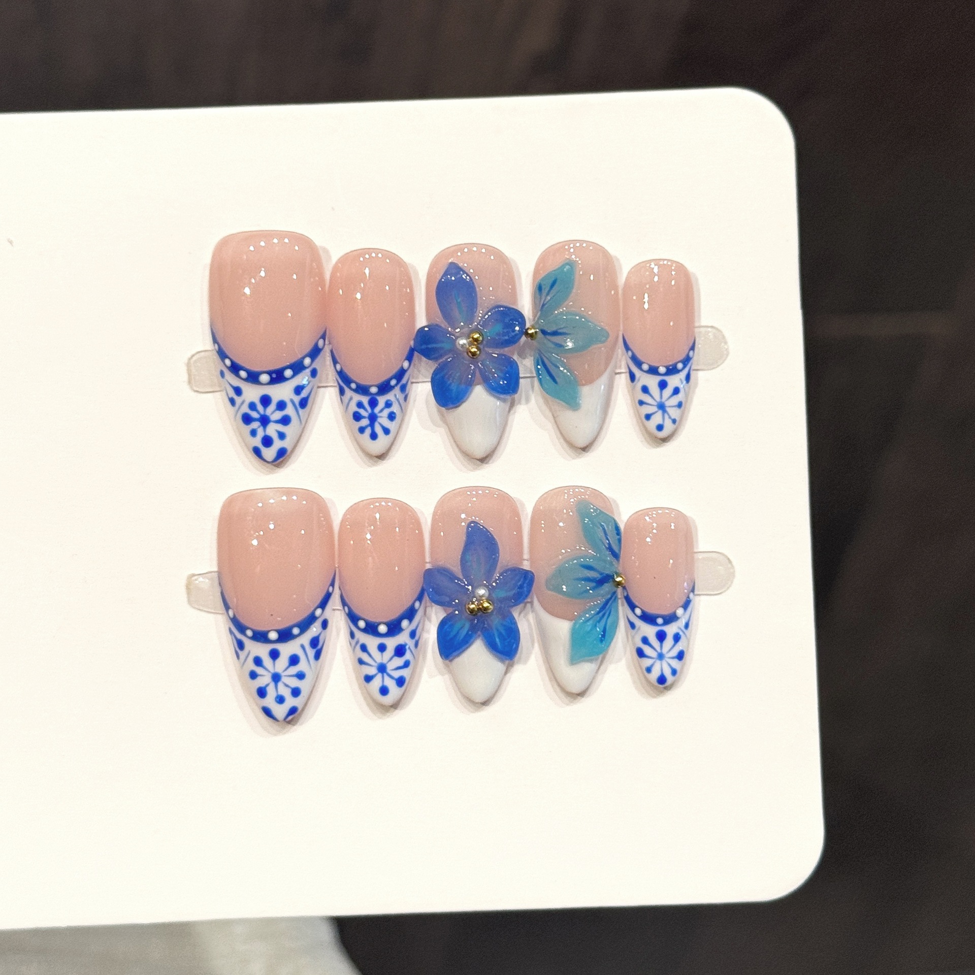 10pcs Pure Hand Pressed Almond - Resin Art Flowers recension och pris