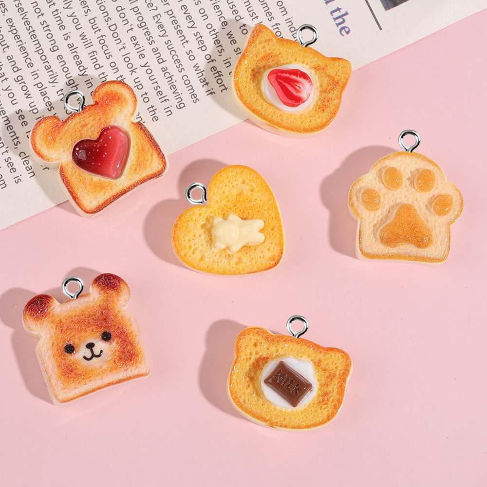 10pcs Heart Bear Cat Animal Sh - Resin Art For Sale recension och pris