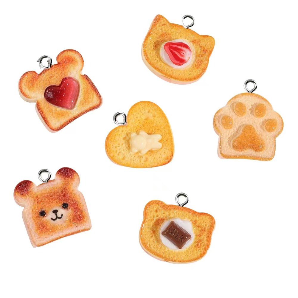 10pcs Heart Bear Cat Animal Sh - Resin Art For Sale recension och pris