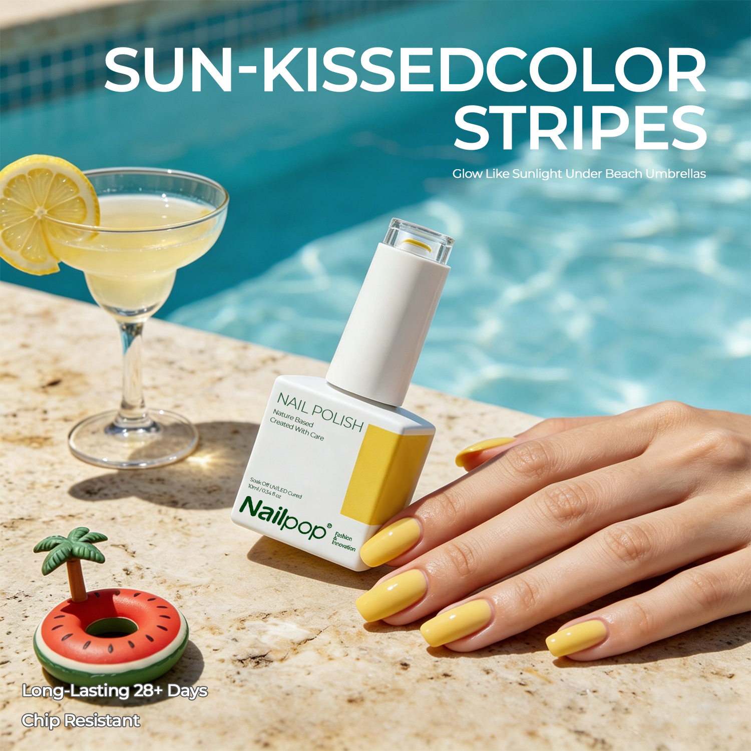 Nailpop Summer Shades Gel Poli - Resin Art Easy recension och pris