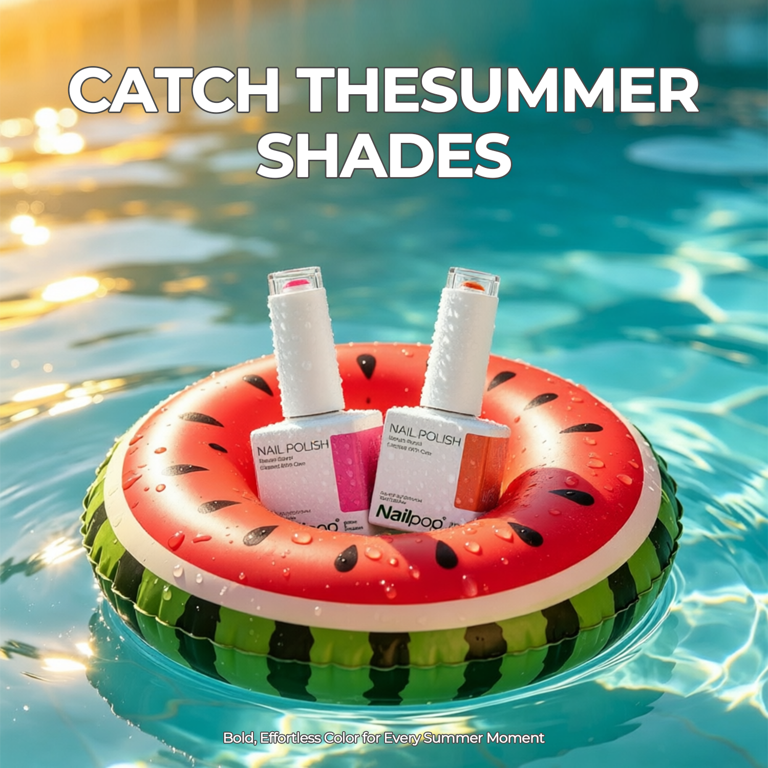 Nailpop Summer Shades Gel Poli - Resin Art Easy recension och pris
