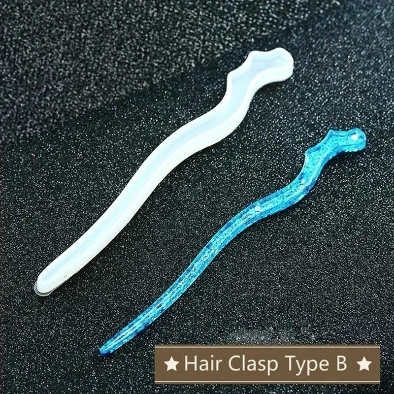 New Transparent Hairpin Silico - Resin Art For Sale recension och pris