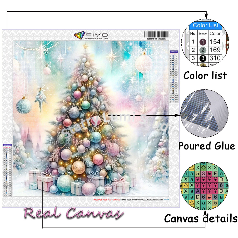 Diamond Painting Kit Christmas - Resin Art Kits recension och pris