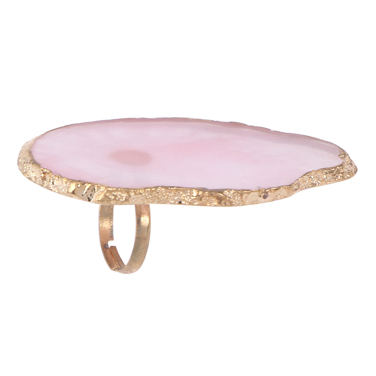 Adjustable Pink Mini Finger Ri - Resin Art Ring Design recension och pris