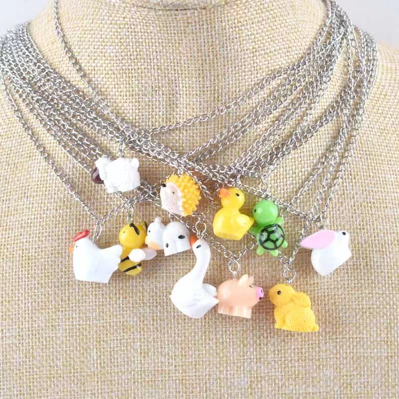The New Animal Resin Pendant   - Resin Art Necklace recension och pris