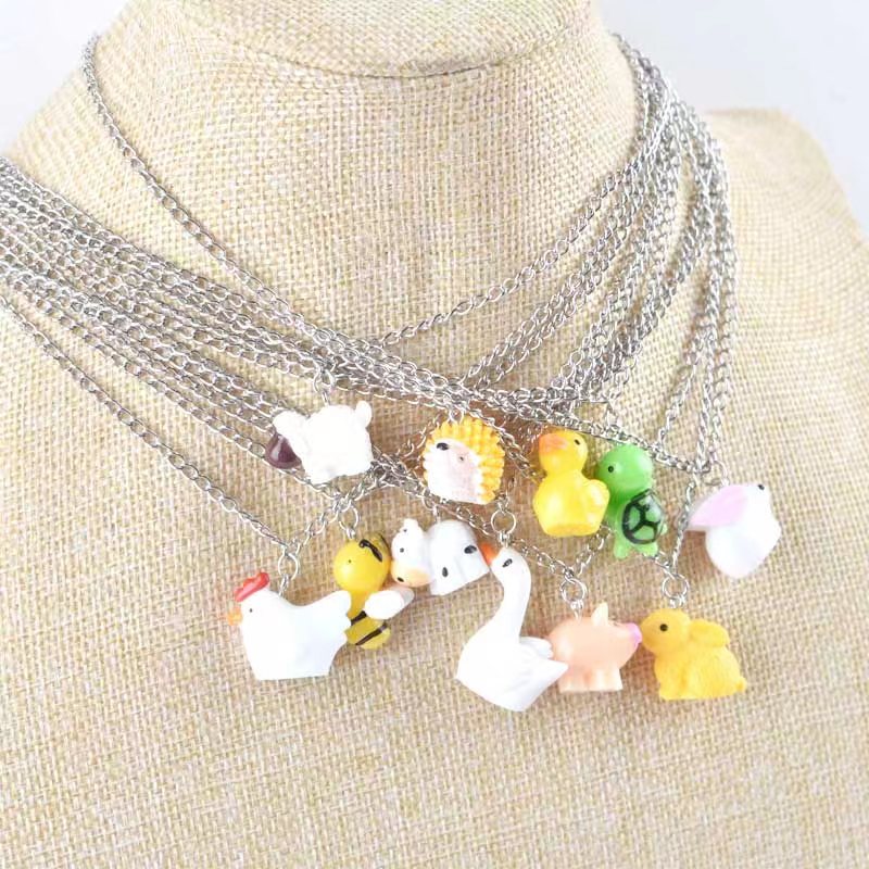 The New Animal Resin Pendant   - Resin Art Necklace recension och pris
