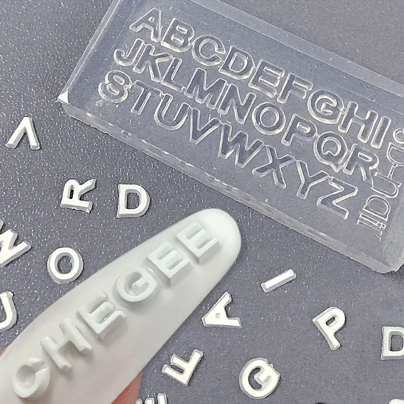 3D A-Z Letter & 0-9 Number Sil - Resin Art Zone recension och pris