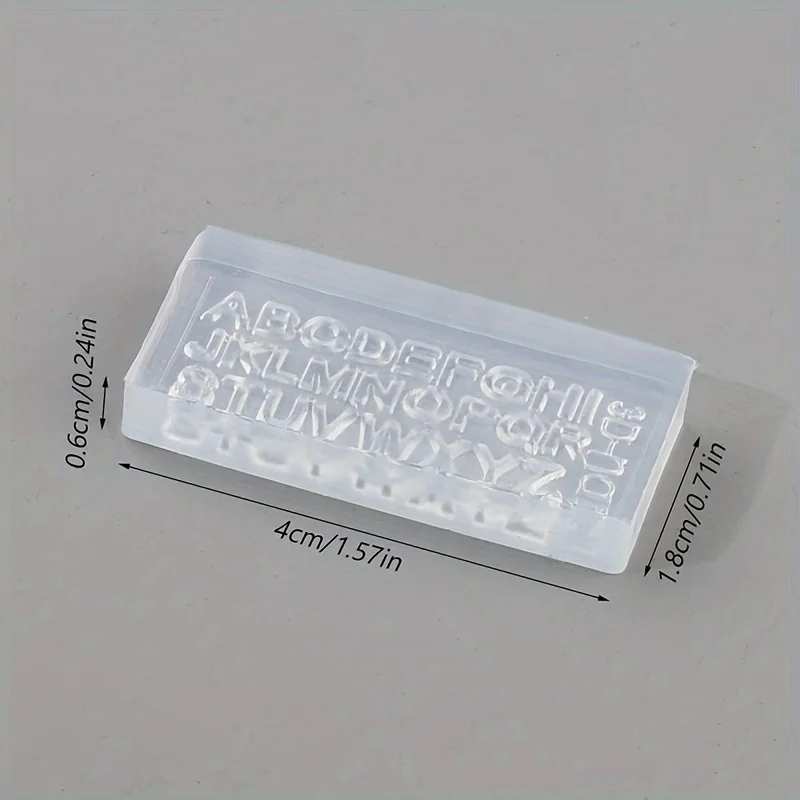 3D A-Z Letter & 0-9 Number Sil - Resin Art Zone recension och pris