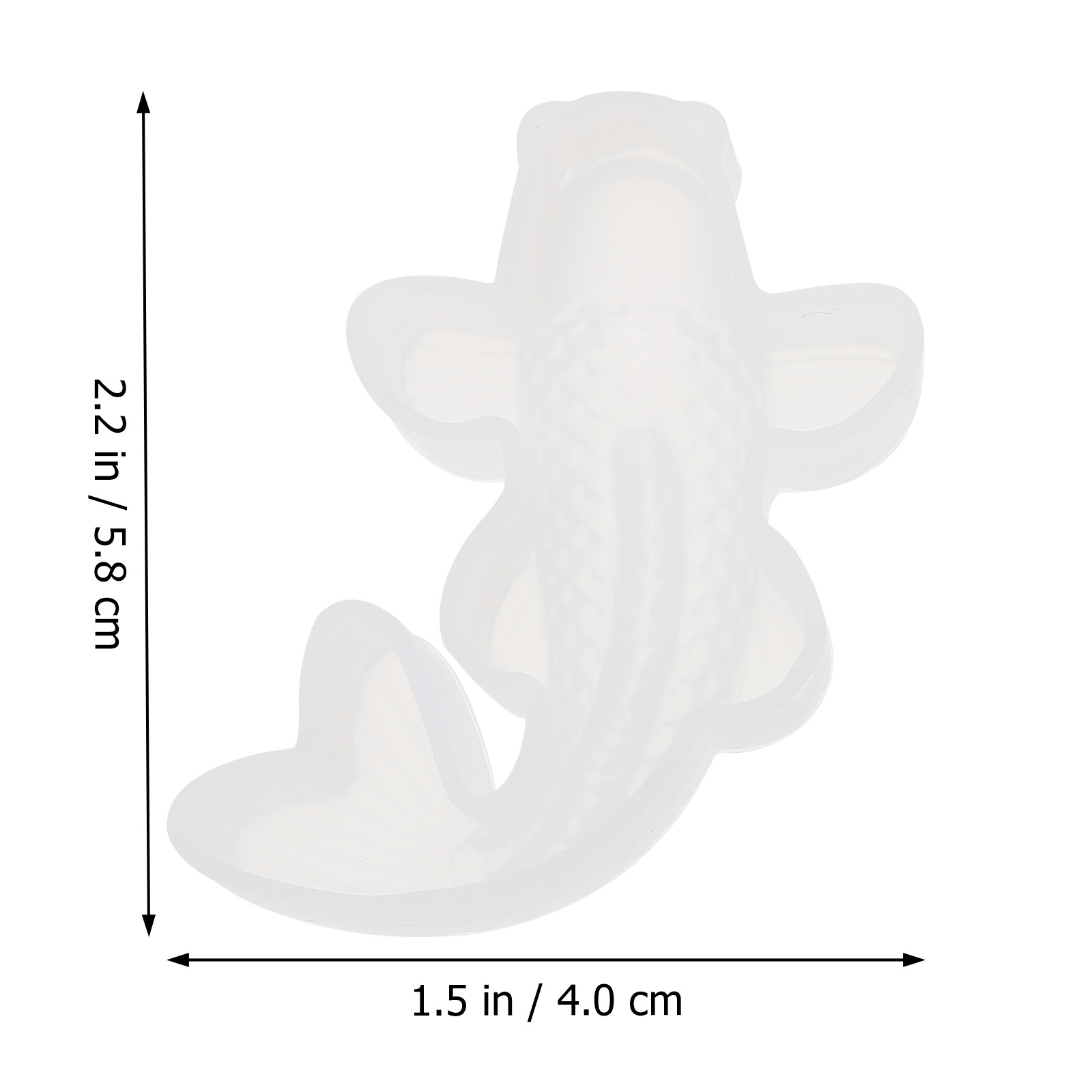 2Pcs Premium Silicone Carp Mol - Resin Art Easy recension och pris