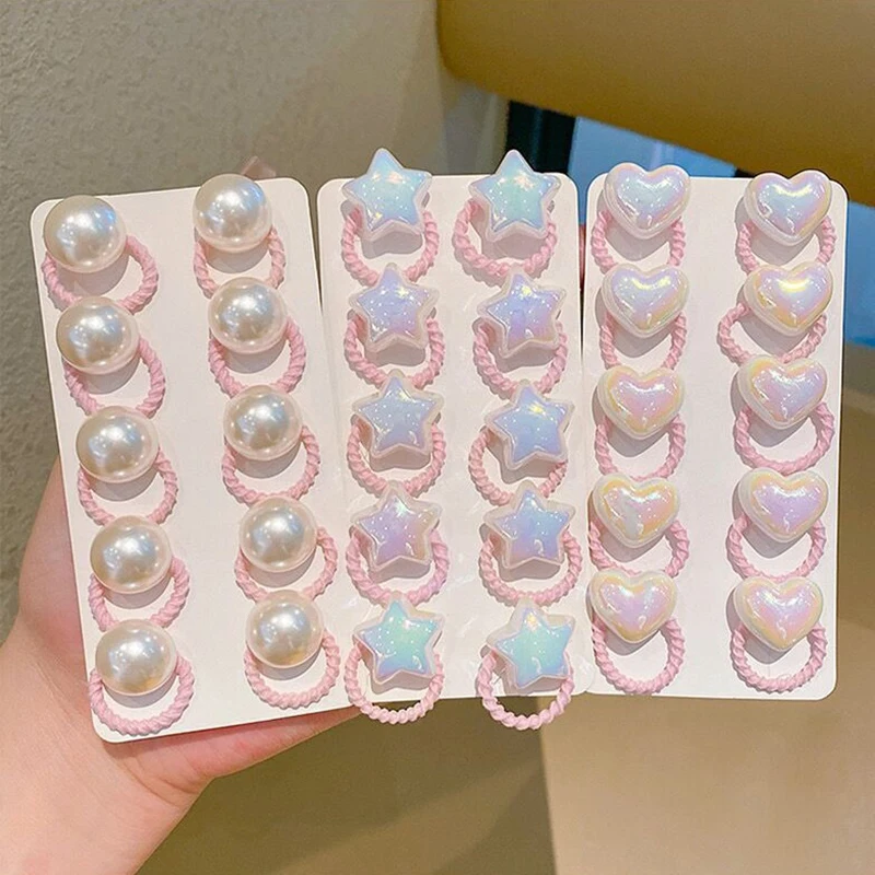 10Pcs Cute Baby Girl Hair Band - Resin Art For Kids recension och pris
