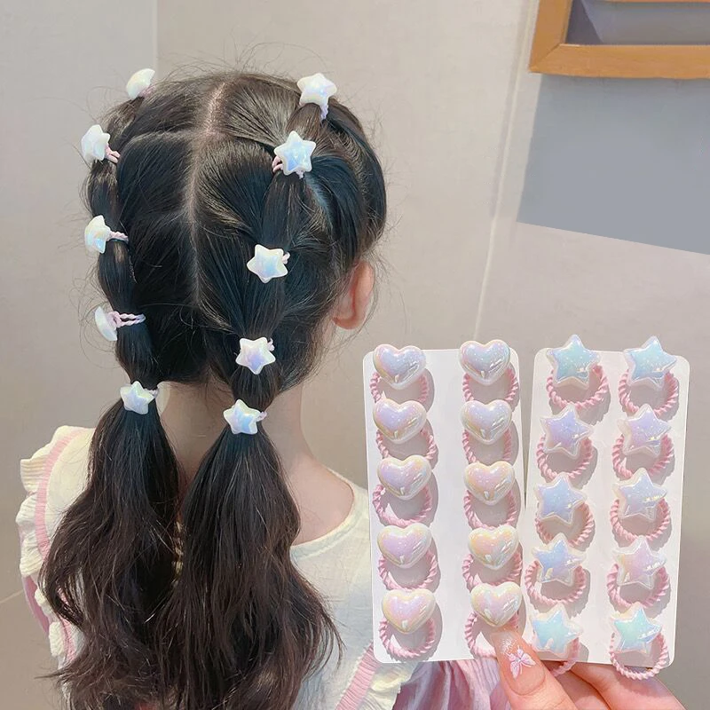 10Pcs Cute Baby Girl Hair Band - Resin Art For Kids recension och pris