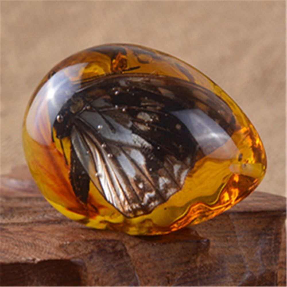 DIY Jewelry Craft Amber Stone  - Resin Art Necklace recension och pris