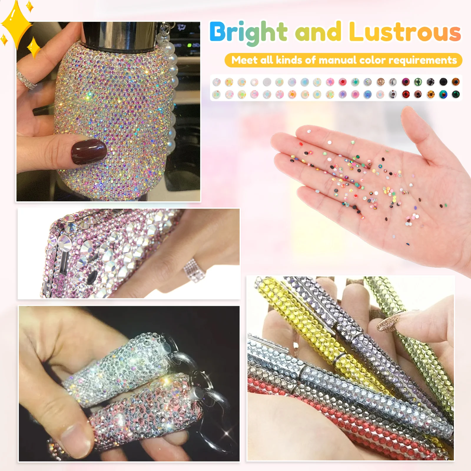 Resin Jelly Rhinestone Set Fad - Resin Art Easy recension och pris