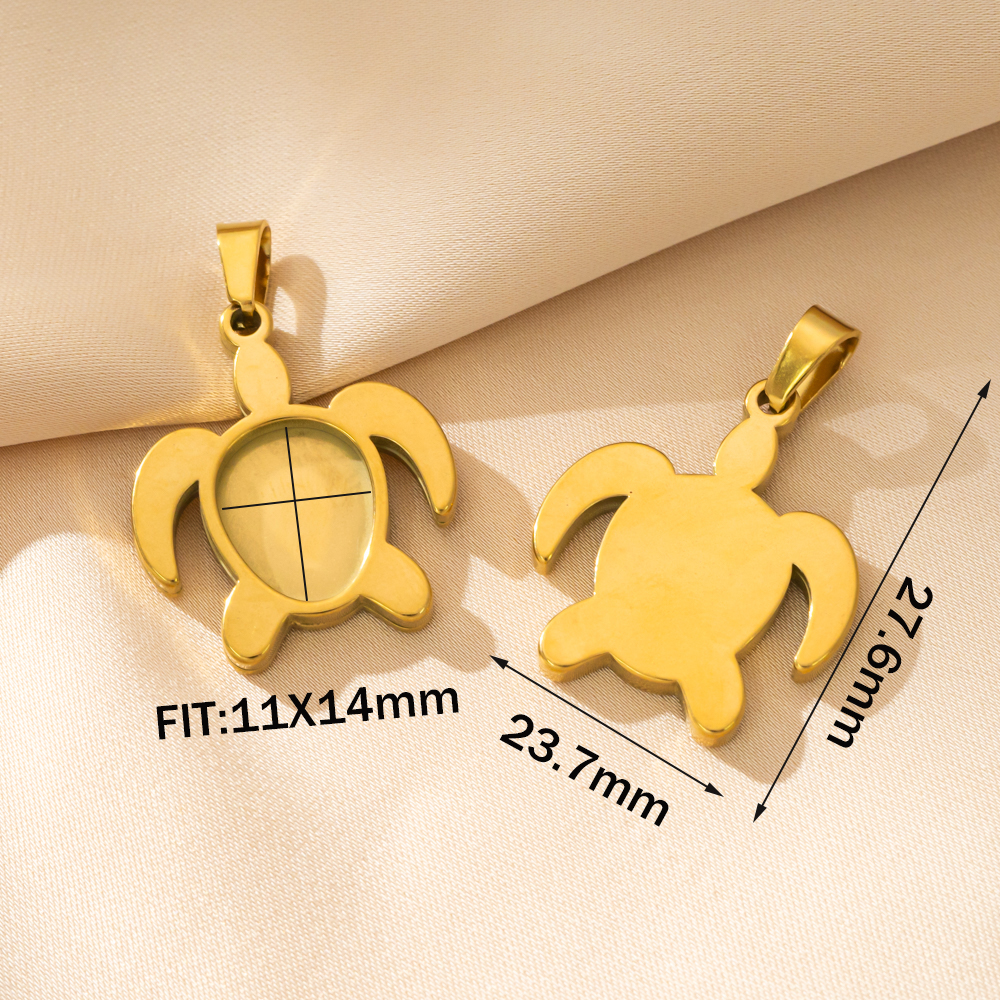 5pcs Stainless Steel Turtle Pe - Resin Art For Sale recension och pris