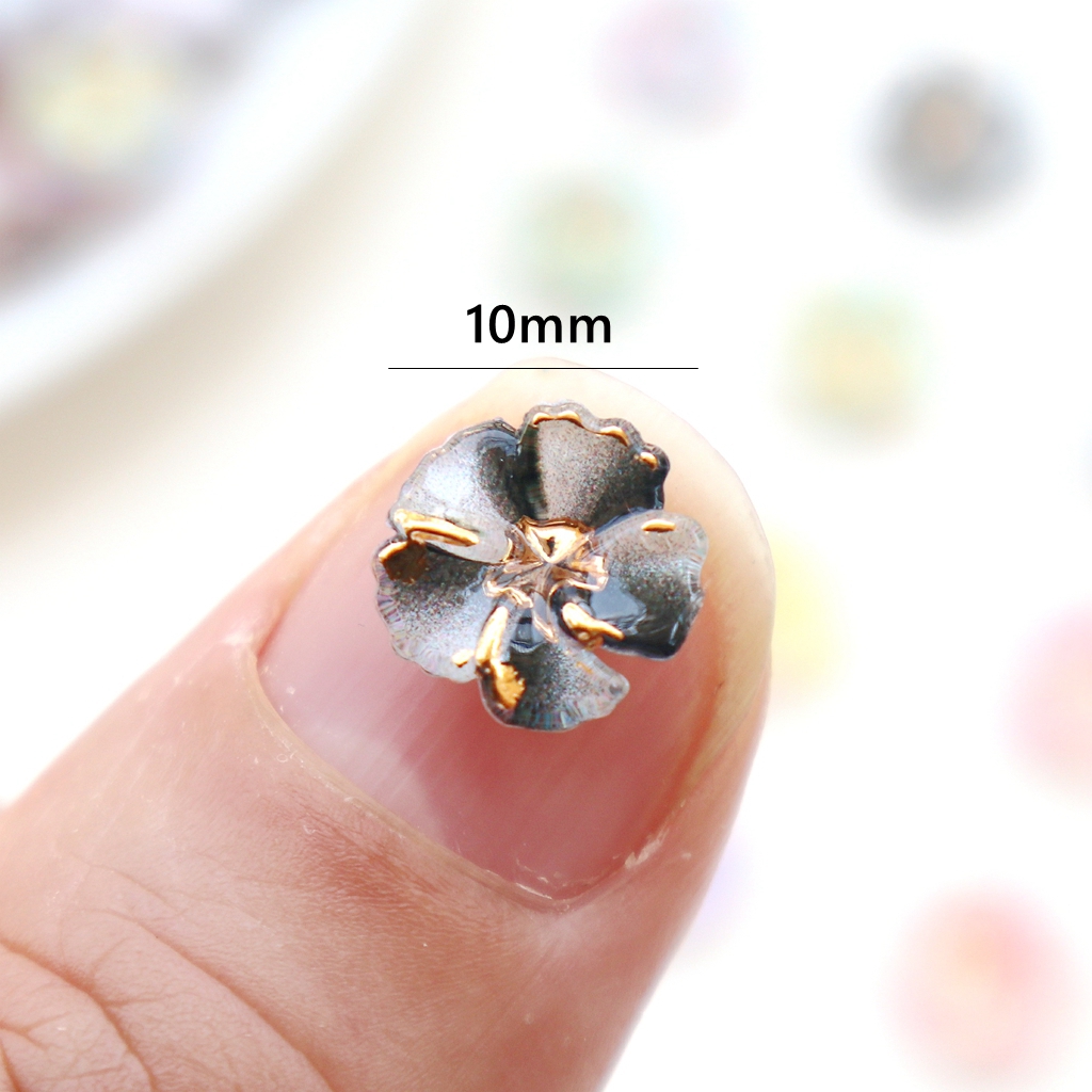 30pcs Mini Resin Flower Caboch - Resin Art Flowers recension och pris