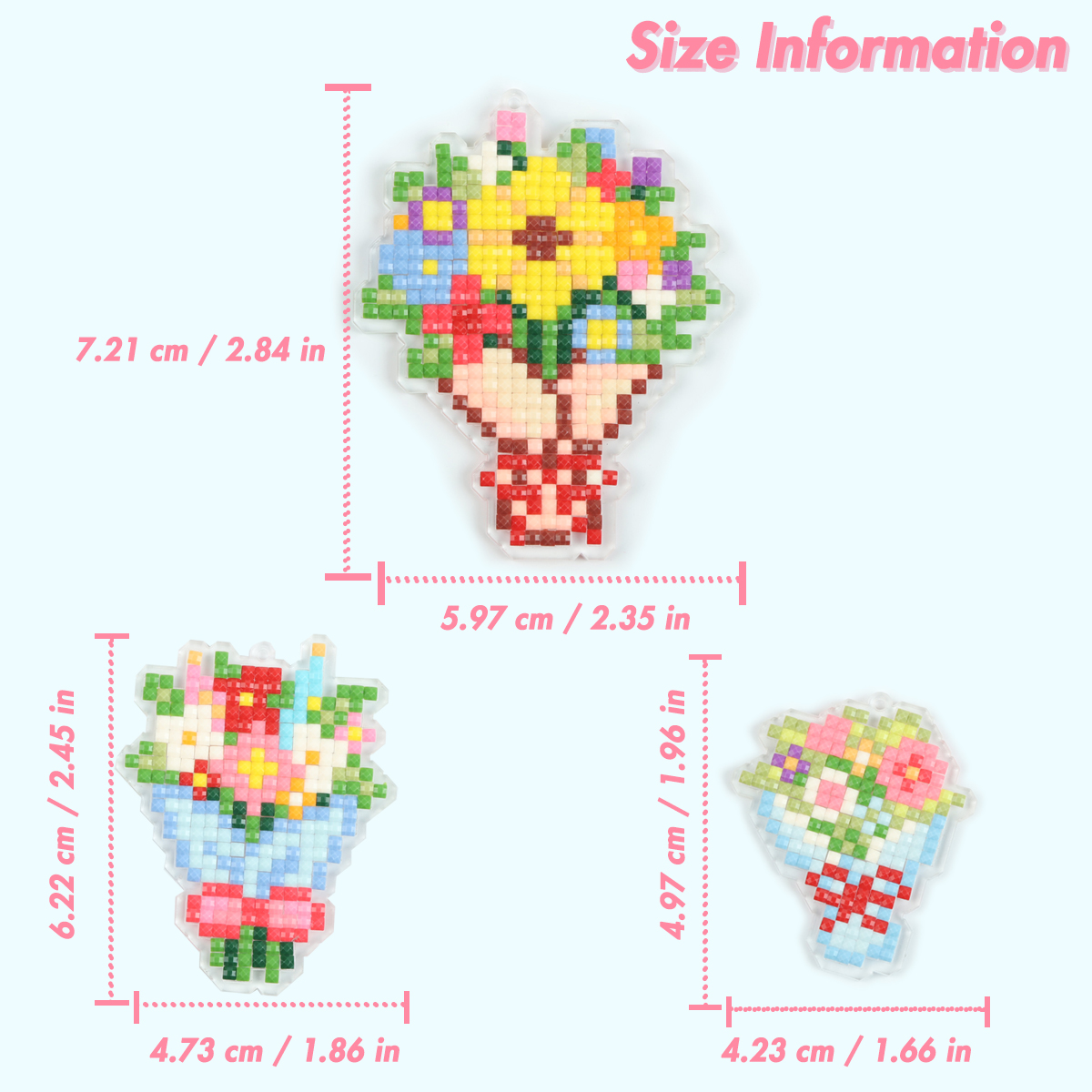 FOREVER YOUNG 3PCS Bouquet Acr - Resin Art For Kids recension och pris