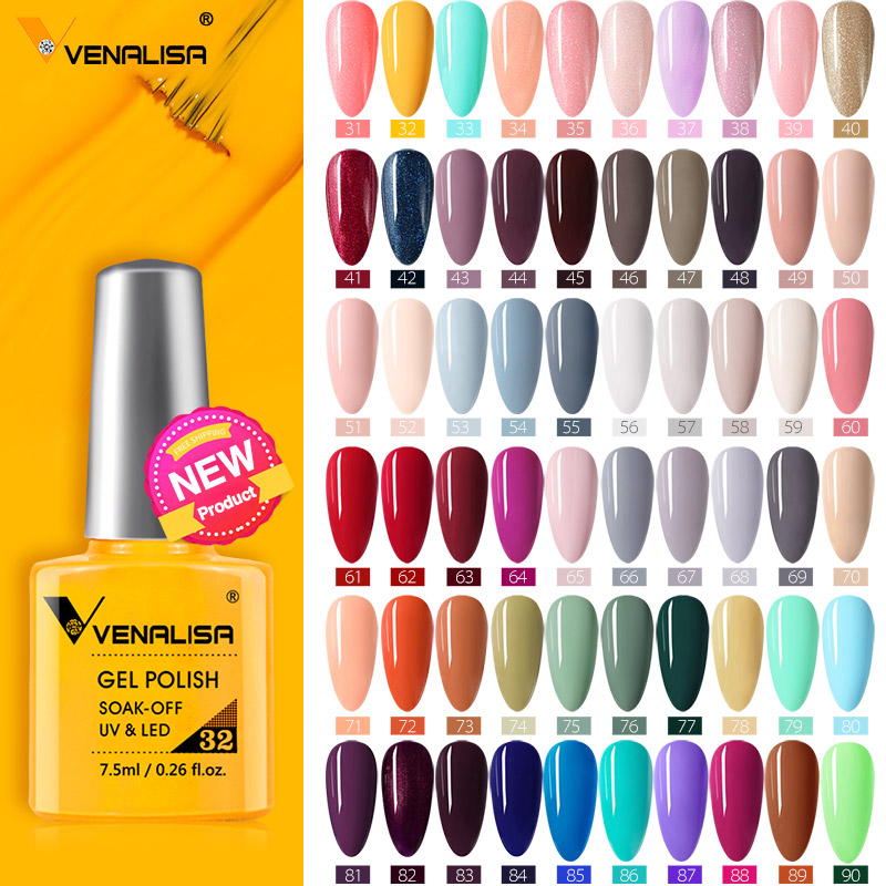 Venalisa 7.5ml Nail Gel Polish - Resin Art Varnish recension och pris