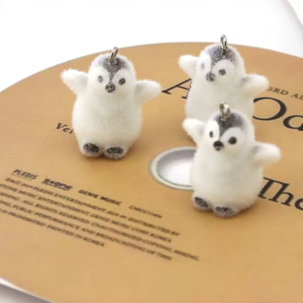 5pcs Flocking Small Penguin Re - Resin Art For Sale recension och pris