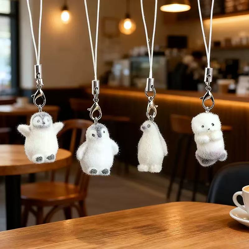 5pcs Flocking Small Penguin Re - Resin Art For Sale recension och pris