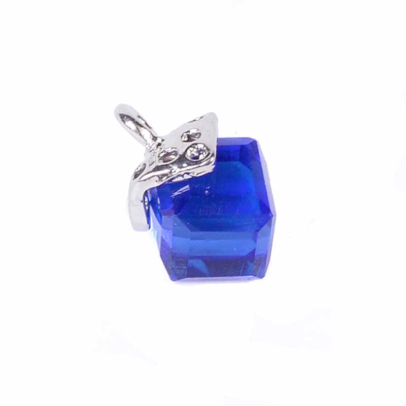 10Pcs Mix Color Glass Earring  - Resin Art Cube recension och pris