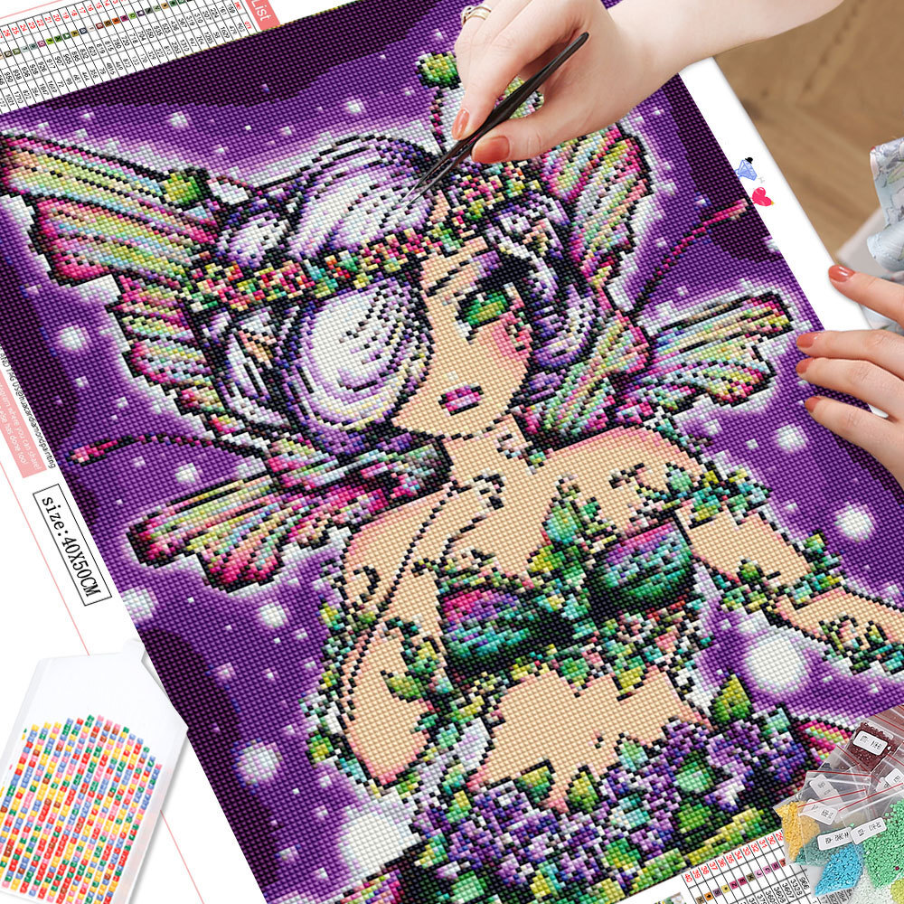 Frameless, 5D Portrait Diamond - Resin Art For Kids recension och pris